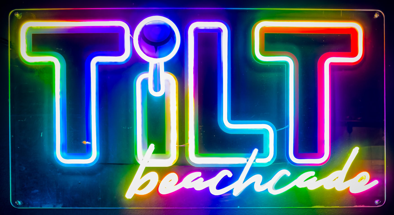 TILT Beachcade Neon Sign
