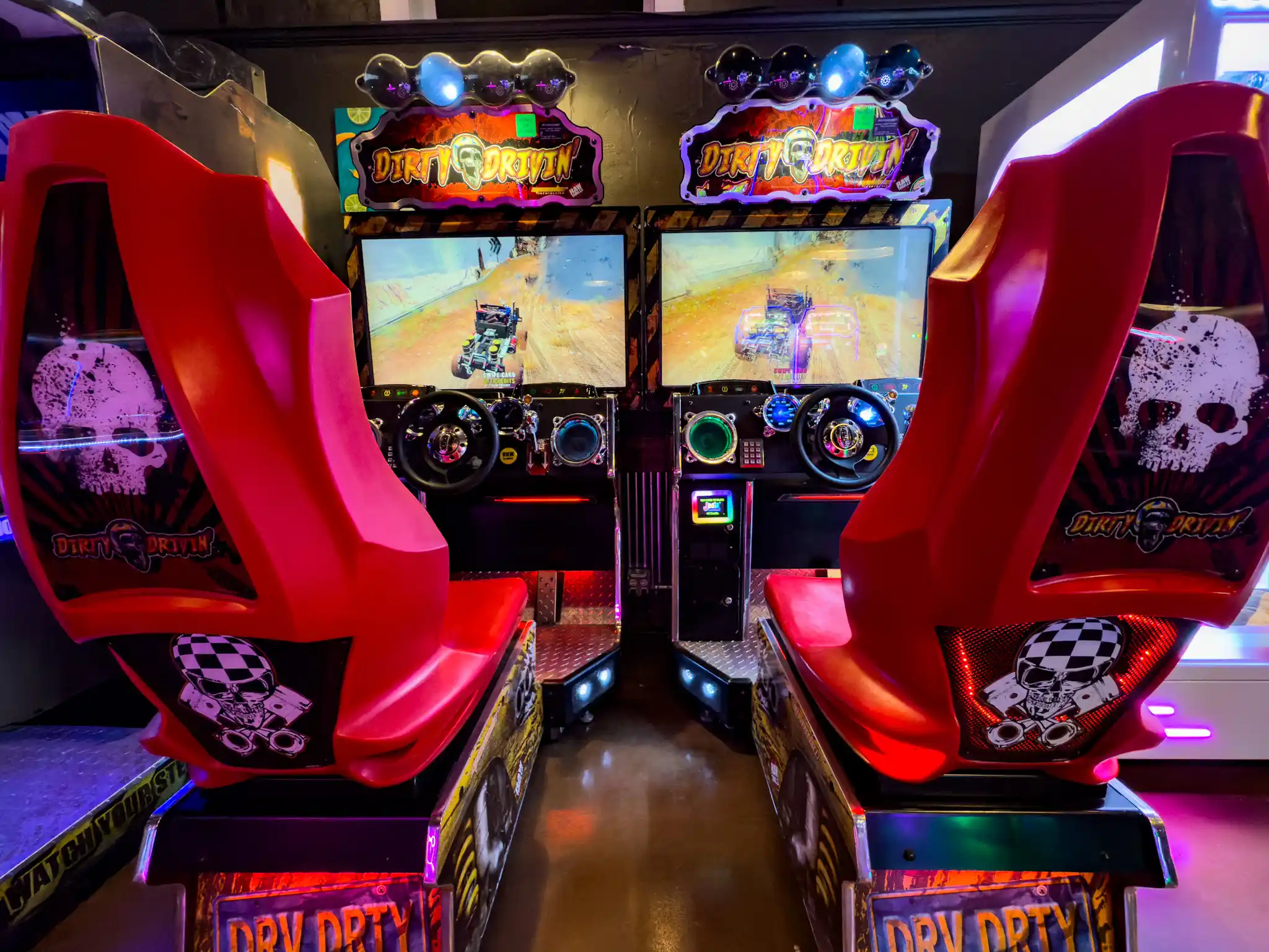 TILT Beachcade Racing Games